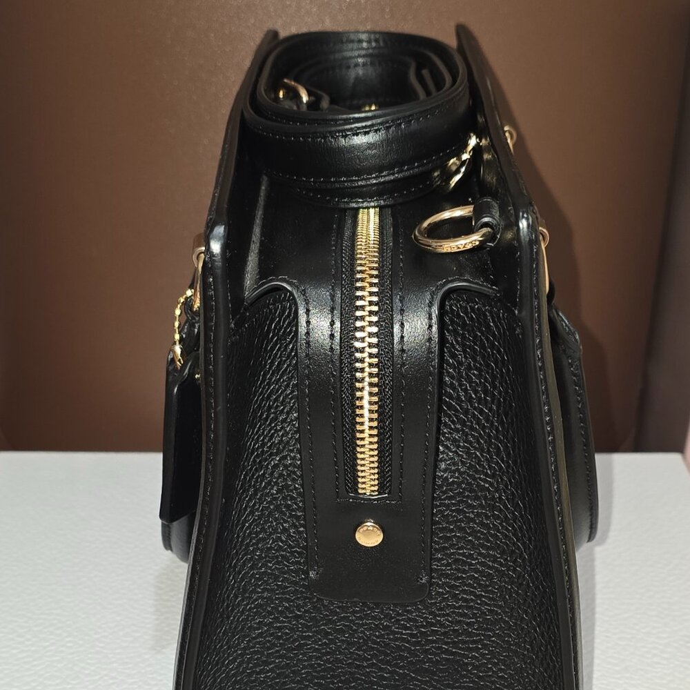 Coach Grace Carryall in Black - Picture 5 of 9